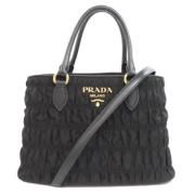 Pre-owned Nylon prada-bags Prada Vintage , Black , Dames