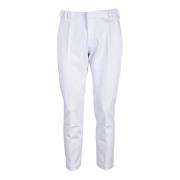 Katoen Elastaan Broek Entre amis , White , Heren