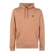 Heren Pullover Hoodie Lyle & Scott , Brown , Heren