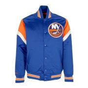 NHL Heavyweight Bomber Jacket New York Islanders Mitchell & Ness , Blu...