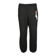 Grijze Broek voor Vrouwen Love Moschino , Black , Dames