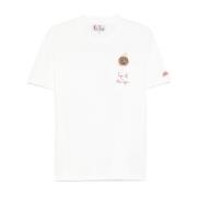 Witte T-shirts en Polo's met Zak MC2 Saint Barth , White , Heren