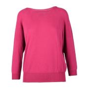 Round-neck Knitwear Alpha Studio , Pink , Dames