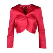 Fuchsia Crop Trui voor Dames Twinset , Pink , Dames