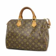 Pre-owned Fabric louis-vuitton-bags Louis Vuitton Vintage , Brown , Da...