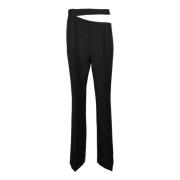 Wollen Broek Róhe , Black , Dames