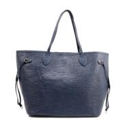 Pre-owned Leather louis-vuitton-bags Louis Vuitton Vintage , Blue , Da...