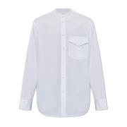 Overhemd met zak Jil Sander , White , Heren