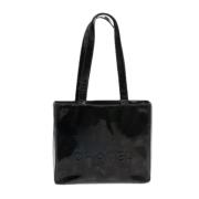 Pre-owned Leather chanel-bags Chanel Vintage , Black , Dames