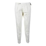 Katoen Elastaan Broek Michael Coal , White , Heren