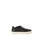 Leren Sneakers met Rubberen Zool Max Mara , Black , Dames