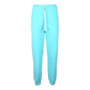 Vintage Katoenmix Broek American Vintage , Blue , Dames