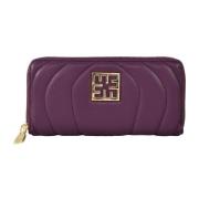 Firenze Portemonnee van Polyurethaan Ermanno Scervino , Purple , Dames