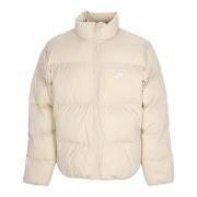 High Collar Puffer Jacket Nike , Beige , Heren