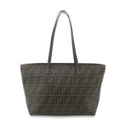 Pre-owned Canvas totes Fendi Vintage , Brown , Dames