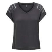 Onllouisa T-shirt Only , Black , Dames