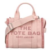 Roze Jacquard Mini Tote Tas Marc Jacobs , Brown , Dames