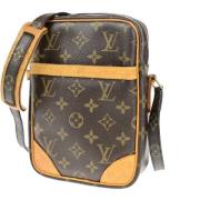 Pre-owned Canvas louis-vuitton-bags Louis Vuitton Vintage , Brown , Da...