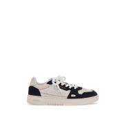 Vintage-geïnspireerde Leren Sneakers met Logo Axel Arigato , Beige , D...