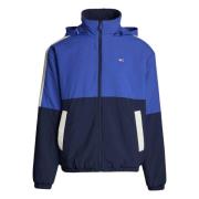 Omkeerbaar Blokdesign Jas Blauw Tommy Hilfiger , Blue , Heren