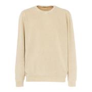 Heren Crewneck Trui Cashmere Company , Beige , Heren