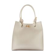 Gouden Shopper Tas Felicia Nodo Manila Grace , Yellow , Dames