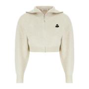 Zip-Through Sweatshirt voor Vrouwen Isabel Marant Étoile , Gray , Dame...