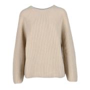 Vrije tijd Wol Trui Max Mara , Beige , Dames