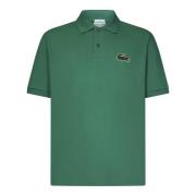 Groene Polo Shirt Unisex Kleding Lacoste , Green , Unisex