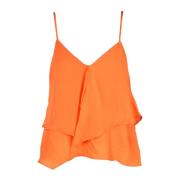 Top Pinko , Orange , Dames