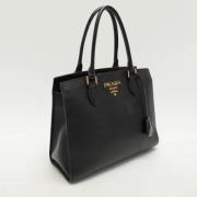 Pre-owned Leather prada-bags Prada Vintage , Black , Dames