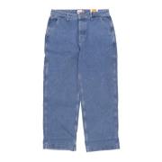 Katoen Hennep Timmerman Stijl Jeans Timberland , Blue , Heren