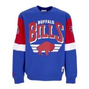 NFL Buffalo Bills Crewneck Sweatshirt Mitchell & Ness , Blue , Heren