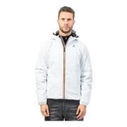 Sportieve Witte Korte Jas K-Way , White , Heren