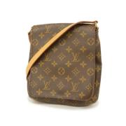 Pre-owned Fabric louis-vuitton-bags Louis Vuitton Vintage , Brown , Da...