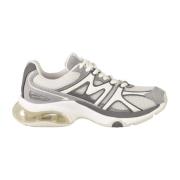 Stijlvolle Sneakers met Rubberen Zool Michael Kors , Gray , Dames