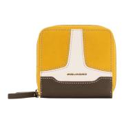 Damesportemonnee Piquadro , Yellow , Dames