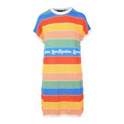 Katoenen jurk voor vrouwen Love Moschino , Multicolor , Dames