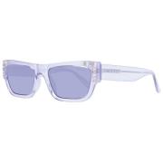 Paarse Dames Zonnebril Rechthoekig Frame Guess , Purple , Dames