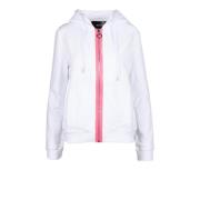 Katoenen Gebreide Trui Love Moschino , White , Dames