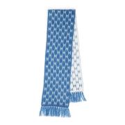 Blauwe Sjaal Accessoires Hoeden/Sokken Hést , Blue , Dames