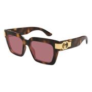 Stijlvolle zonnebril Gg1689S kleur 002 Gucci , Brown , Dames