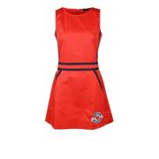 Katoenen jurk voor vrouwen Love Moschino , Red , Dames