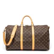 Pre-owned Canvas travel-bags Louis Vuitton Vintage , Brown , Dames