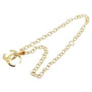 Pre-owned Metal chanel-jewelry Chanel Vintage , Yellow , Dames