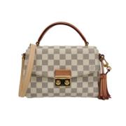 Pre-owned Fabric louis-vuitton-bags Louis Vuitton Vintage , Beige , Da...