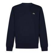 Blauwe Classic-fit Sweatshirt voor Mannen Lacoste , Blue , Heren