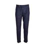 Katoen Lycra Elastaan Broek Berwich , Blue , Heren