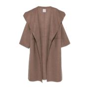 Oversized Wol Kasjmier Bruine Jas TotêMe , Brown , Dames