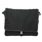 Pre-owned Canvas prada-bags Prada Vintage , Black , Dames